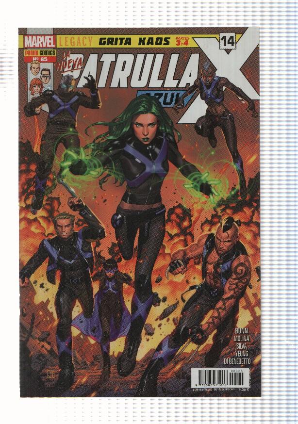 Patrulla-X Azul año 6 num 65 (sept 2018) - Grita Kaos partes 3 y 4