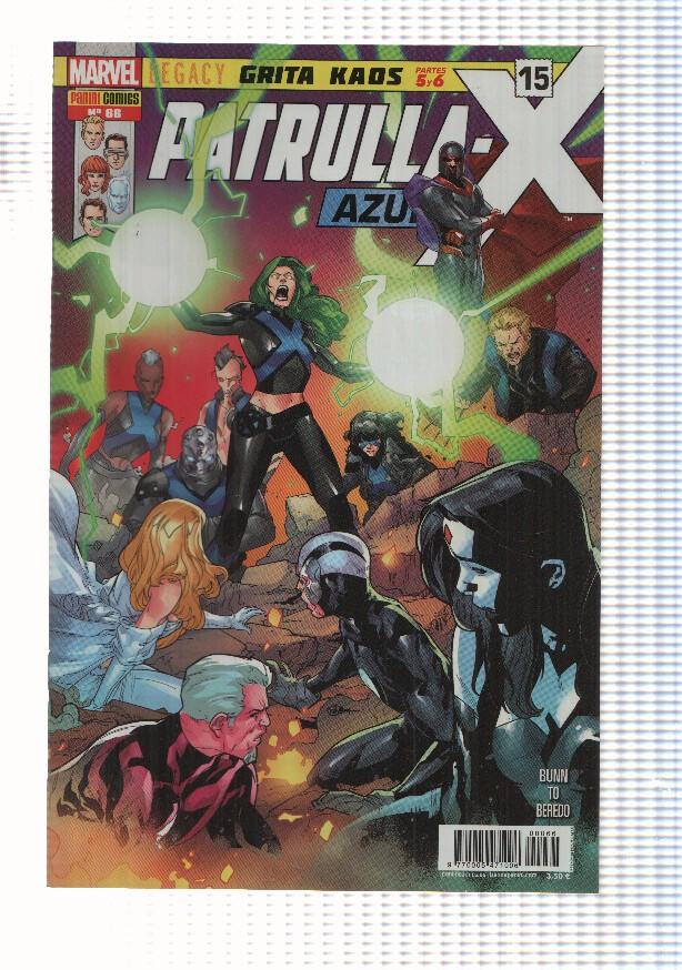 Patrulla-X Azul año 6 num 66 (sept 2018) - Grita Kaos partes 5 y 6