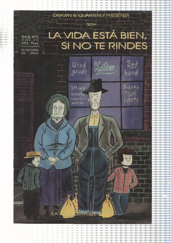 Drawn Quarterly num 4: La vida esta bien, si no te rindes (feb 2000)                                              
