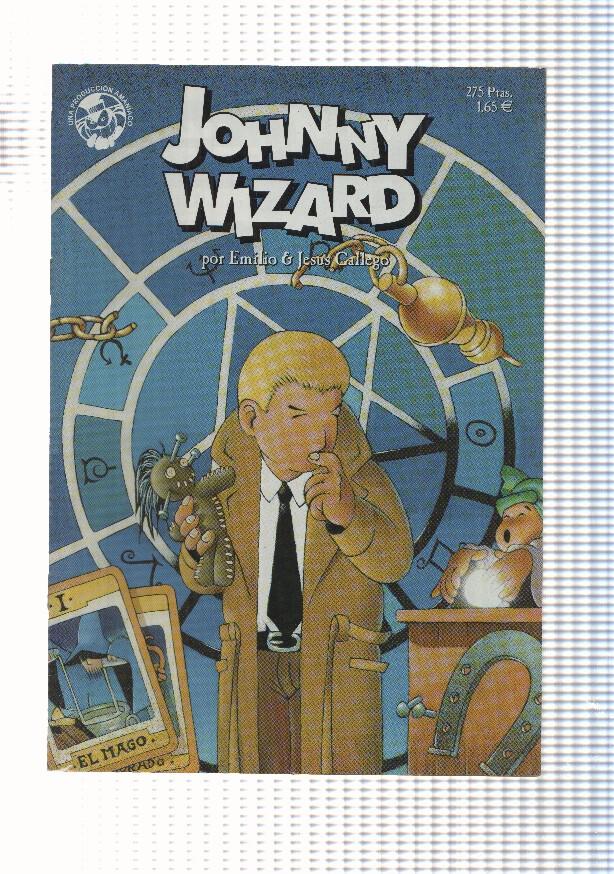 Los impresentables de Amaniaco num 13: Johnny Wizard - En compañia de lobos por Emilio y Jesus Gallego