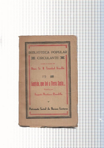Biblioteca Popular circulante: Gontran, que fue a Tierra Santa