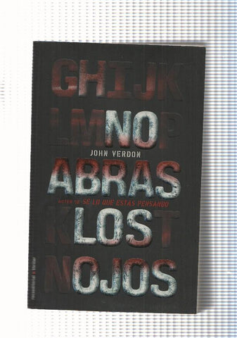 No abras los ojos