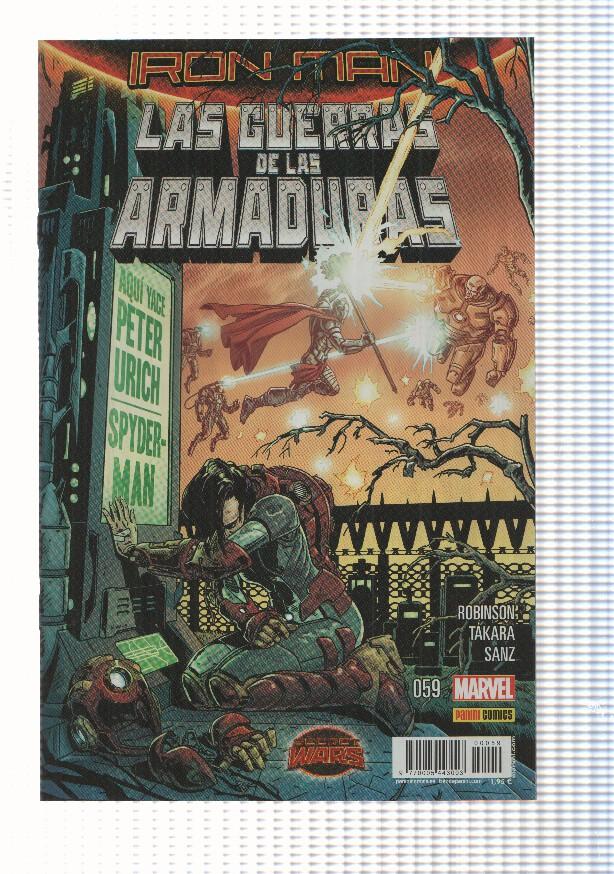 Iron Man año 5 num 59 (2015) - La Guerra de las Armaduras parte 3