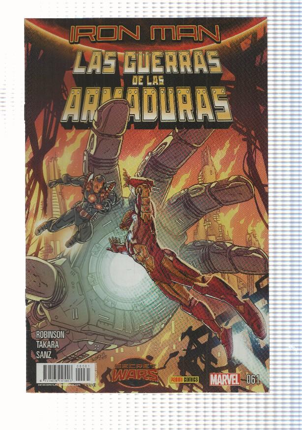 Iron Man año 6 num 61 (2016) - La Guerra de las Armaduras parte 5