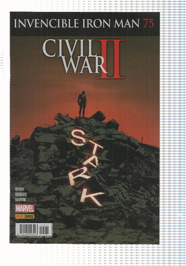Invencible Iron Man año 7 num 75 (2017) - Civil War II parte 1, 2 y 3