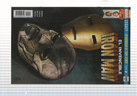 Invencible Iron Man año 8 num 92 (num 3 interior) (2018) - La busqueda de Tony Stark parte seis
