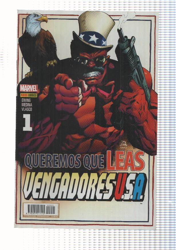 Vengadores USA num. 01 (num 1 interior) año 1, abril 2017 - Eraneocracia, primera parte