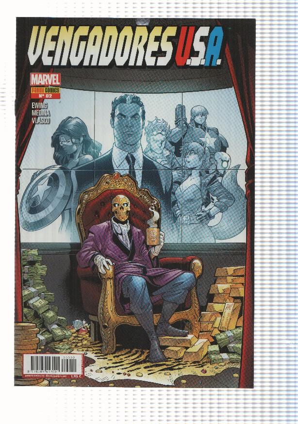 Vengadores USA num. 02 (num 1 trasera) año 1, 2017 - Eraneocracia, segunda parte