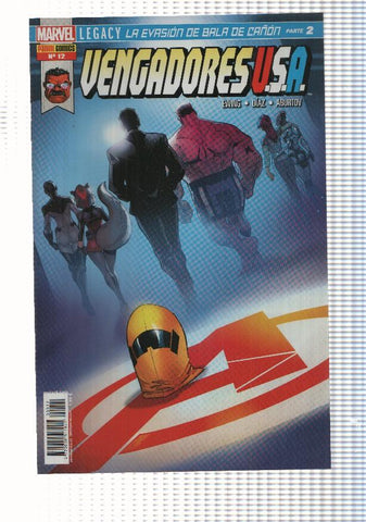 Vengadores USA num. 12 (num 1 trasera) año 2, 2018 - La evasion de Bala de Cañon parte 2
