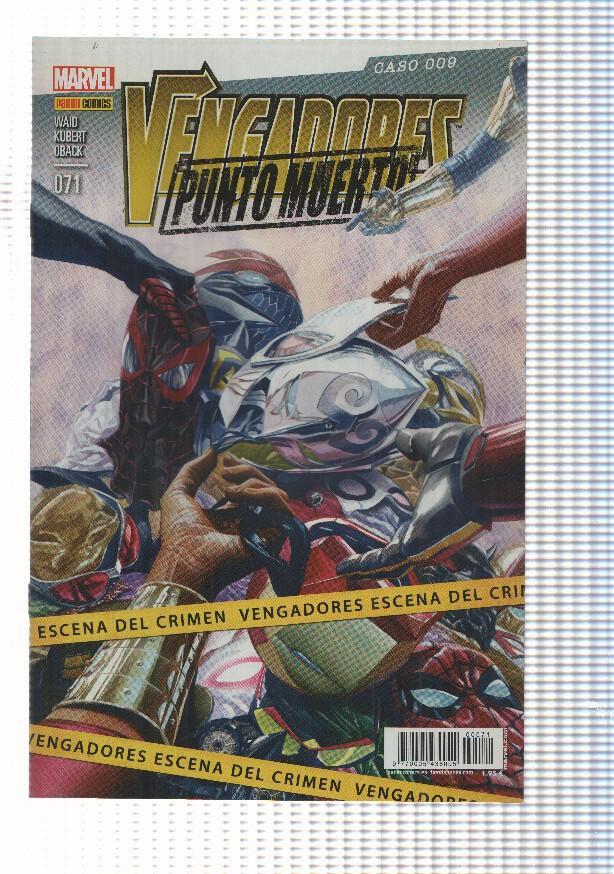 Los Vengadores vol. 4, num 71 (num 1 interior) año 6  (ago 2016) - Punto muerto