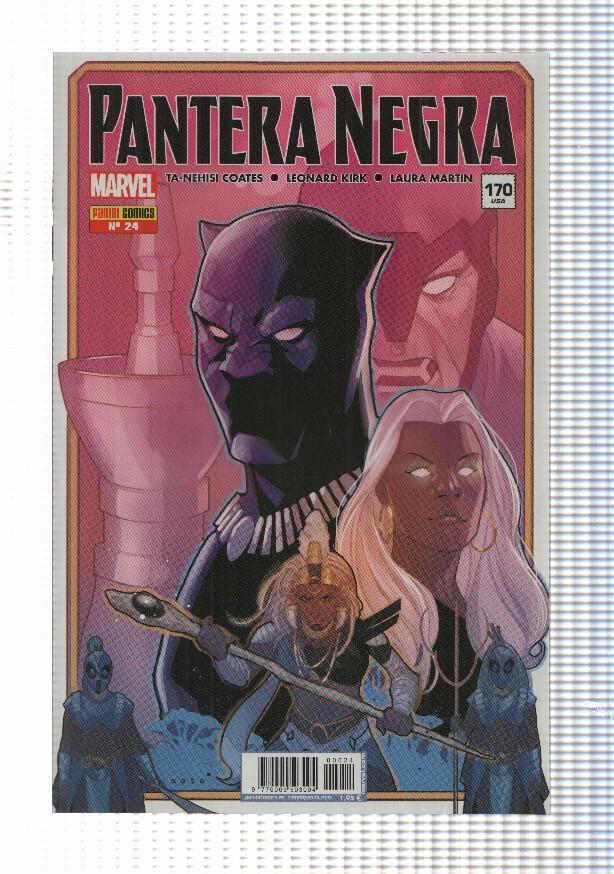 Marvel: Pantera Negra num. 24 año 3 (jun 2018) - Vengadores del Nuevo Mundo parte 11