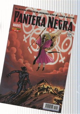 Marvel: Pantera Negra num. 25 (num 3 interior) año 3, 2018  - Vengadores del Nuevo Mundo parte 12