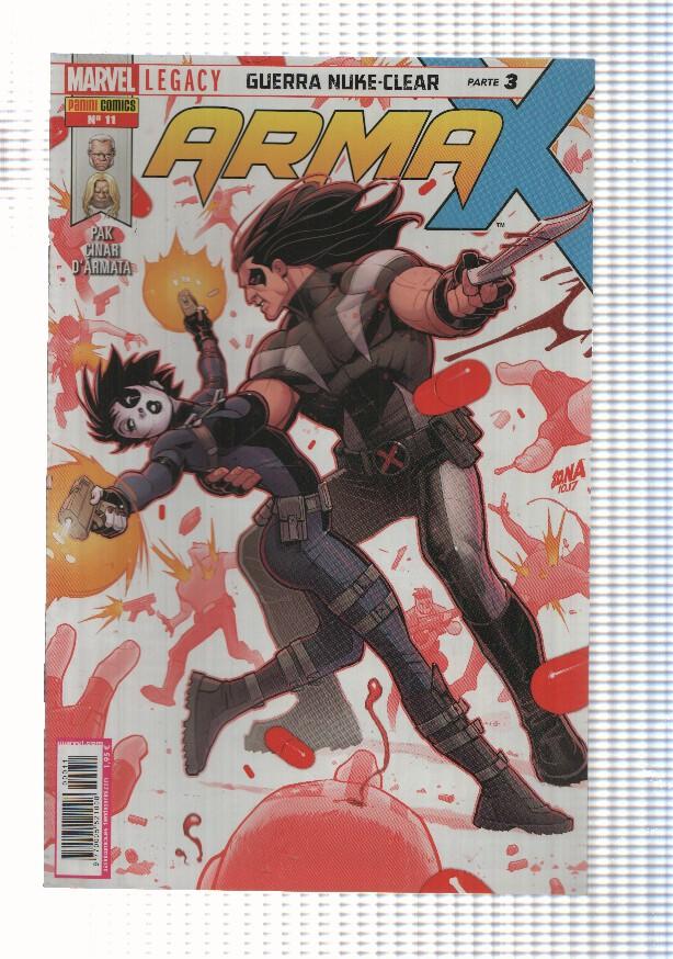 Marvel Legacy: Arma num. 11, año 2, 2018 - Guerra Nuke-Clear parte 3