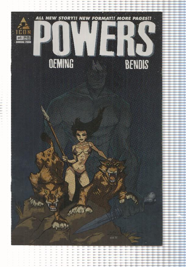 Icon: Powers Annual 2008. Oeming-Bendis