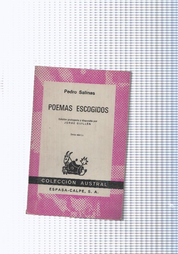 Coleccion Austral num. 1154: Poemas escogidos de Pedro Salinas