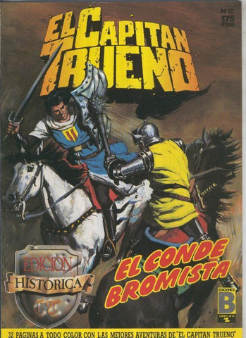 Ediciones B: El Capitan Trueno edicion historica numero 017:El conde bromista