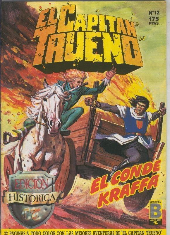Ediciones B: El Capitan Trueno edicion historica numero 012:El conde Kraffa