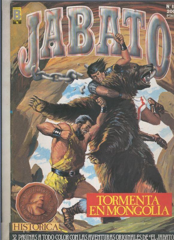 Ediciones B: Jabato edicion historica primera edicion numero 087: Tormenta en Mongolia