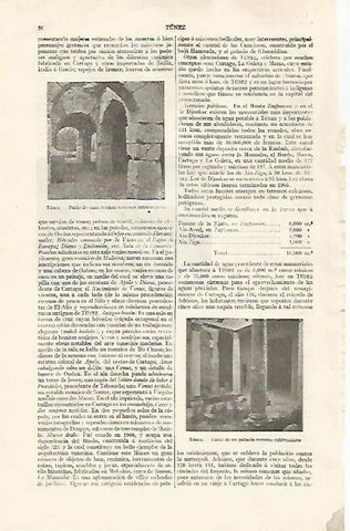 LAMINA ESPASA 31735: Ruinas romanas en Tunez