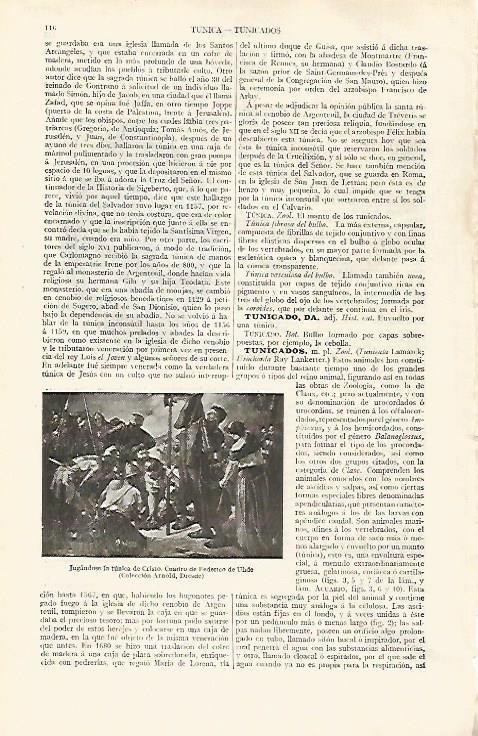 LAMINA ESPASA 31741: Jugandose la tunica de Cristo por Federico de Uhde