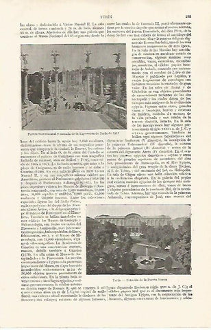 LAMINA ESPASA 31762: Fuente de la Exposicion de  Turin de 1911