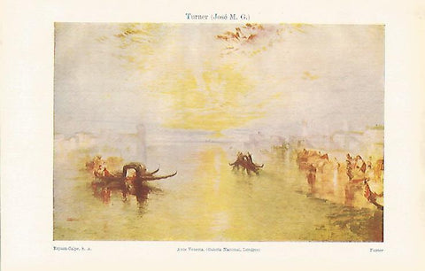 LAMINA ESPASA 31795: Ante Venceia por Turner