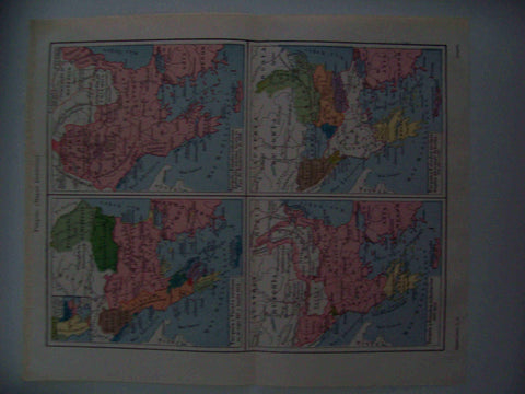 LAMINA ESPASA 31810: Mapas historicos de Turquia