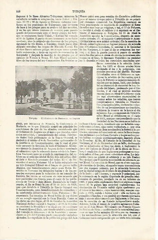 LAMINA ESPASA 31812: Ministerio de Hacienda en Ankara Turquia