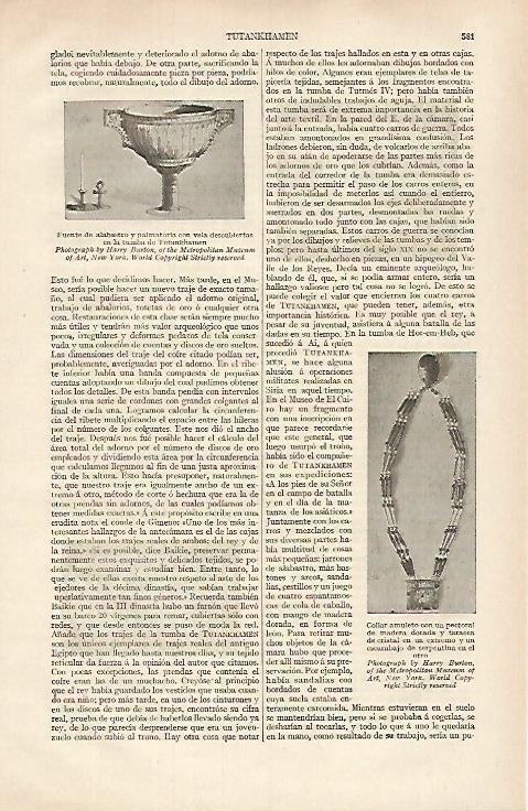 LAMINA ESPASA 31824: Joyas de la tumba de Tutankamon