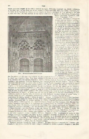 LAMINA ESPASA 31857: Catedral de Ulm