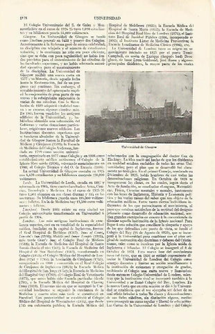 LAMINA ESPASA 31890: Universidad de Glasgow