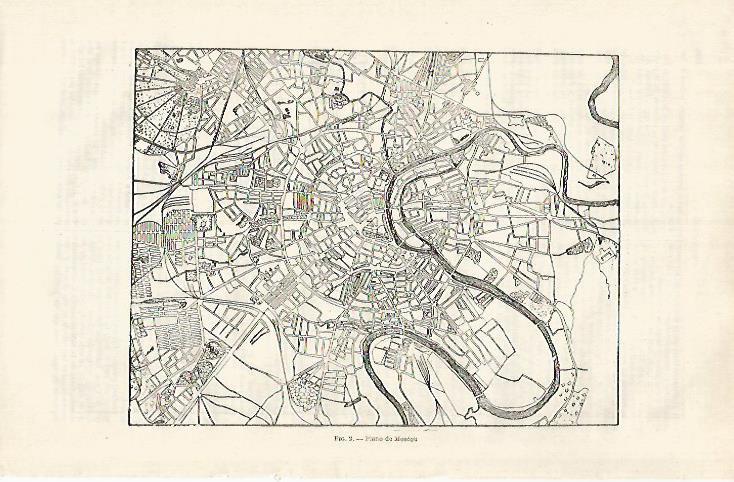 LAMINA ESPASA 31916: Plano de Moscu