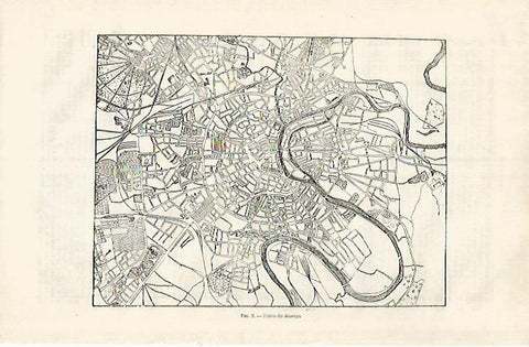 LAMINA ESPASA 31916: Plano de Moscu