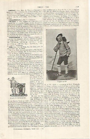 LAMINA ESPASA 31929: Vaquero de Uri Suiza
