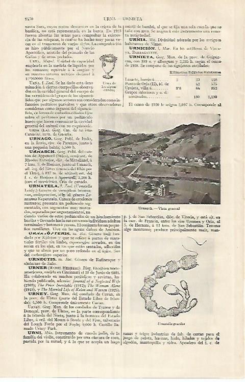 LAMINA ESPASA 31933: Vista de Urnasch Suiza