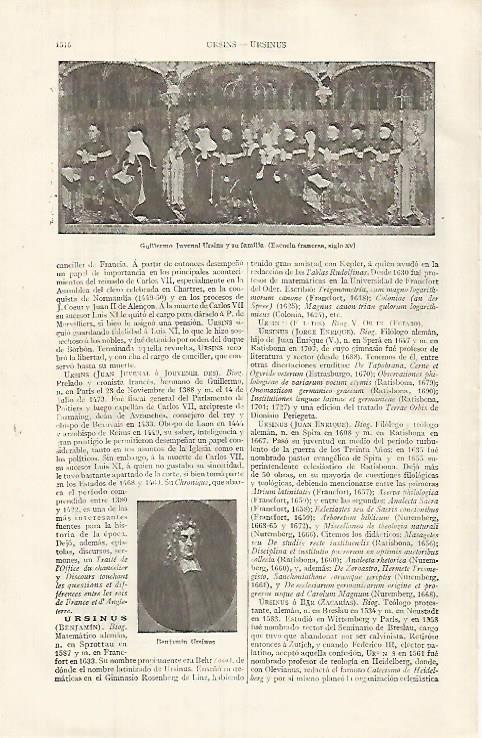 LAMINA ESPASA 31938: Juvenal Ursins y su familia