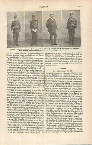 LAMINA ESPASA 31952: Soldados de Uruguay