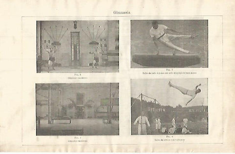 LAMINA ESPASA 31960: Ejercicios de gimnasia