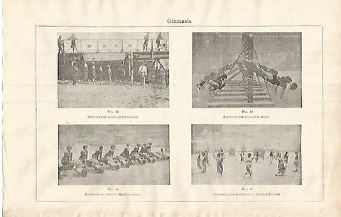 LAMINA ESPASA 31963: Gimnasia