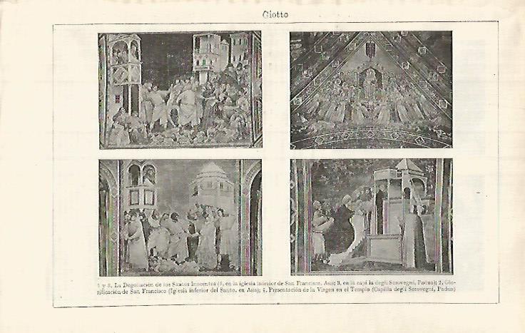LAMINA ESPASA 31978: Pinturas de Giotto