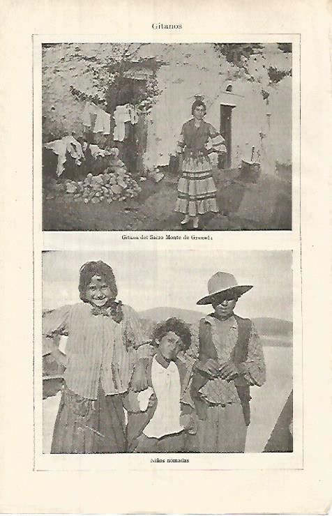 LAMINA ESPASA 31988: Gitana del Sacro Monte de Granada