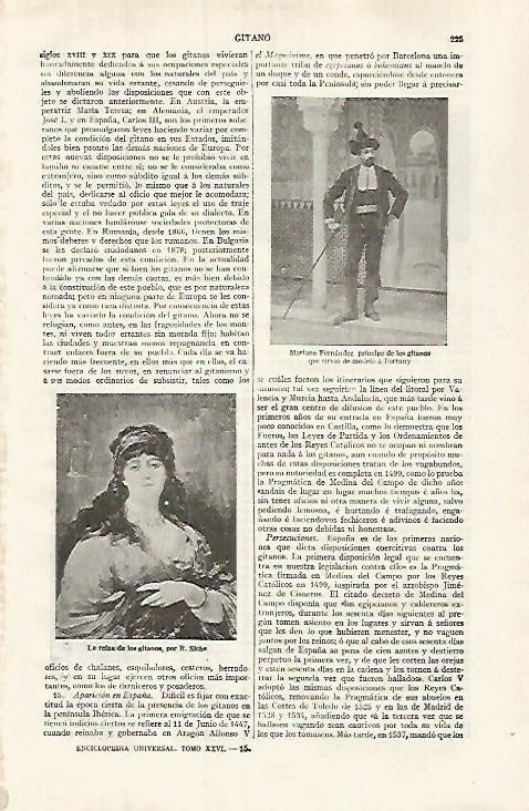 LAMINA ESPASA 31993: Mariano Fernandez principe de los gitanos