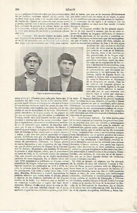 LAMINA ESPASA 31994: Gitanos de Granada