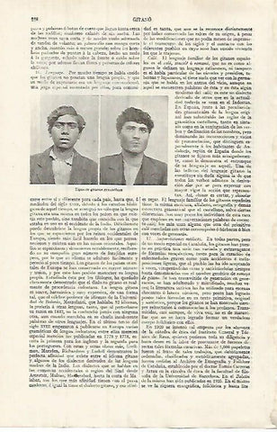 LAMINA ESPASA 31994: Gitanos de Granada