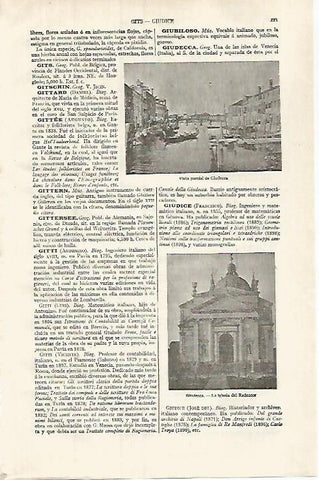 LAMINA ESPASA 31996: Vista parcial de Giudecca Italia
