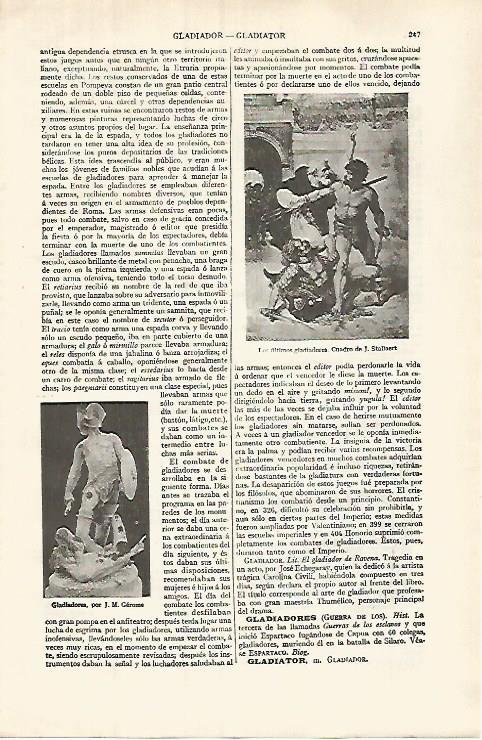LAMINA ESPASA 31998: Los ultimos gladiadores por Stalhert