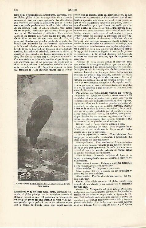 LAMINA ESPASA 32005: Globo aleman para la guerra
