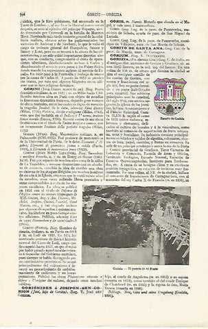LAMINA ESPASA 32043: Puente de Al Ponte en Gorizia Italia