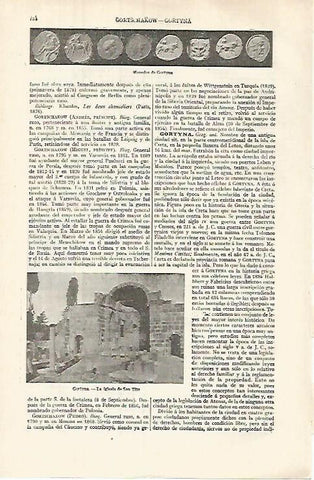 LAMINA ESPASA 32047: Monedas e iglesia de Gortyna Grecia