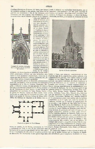 LAMINA ESPASA 32054: Iglesia de North Luffenham